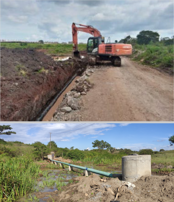 Sewerline and Waterline for IPS(K) at Witeithie